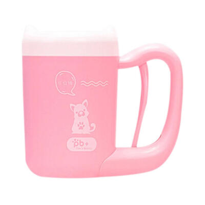 

Pet Cat Dog Foot Clean Cup Automatic Rotary Puppy Silicone Paw Wash Brush