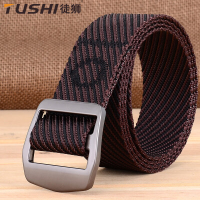 

Zinc alloy lightweight buckle can be set LOGO exquisite&durable long-lasting twisted nylon outdoor sports belt