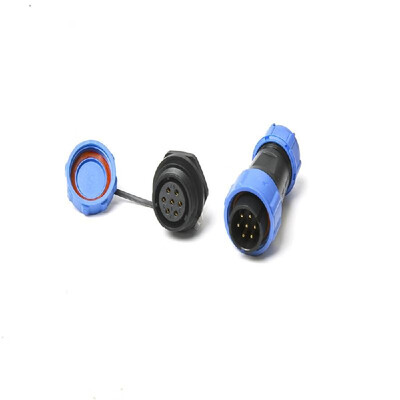 

SP21 IP68 Waterproof Connectors Circular Socket 21mm 2Pin 3Pin 4Pin 5Pin 7Pin 9Pin Multipole Plug