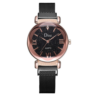 

Luxury Womens Watches Scale Dial Ladies Quartz Wristwatch With Starry Sky Magnetic Buckle Strap Clock Fashion Reloj Muje
