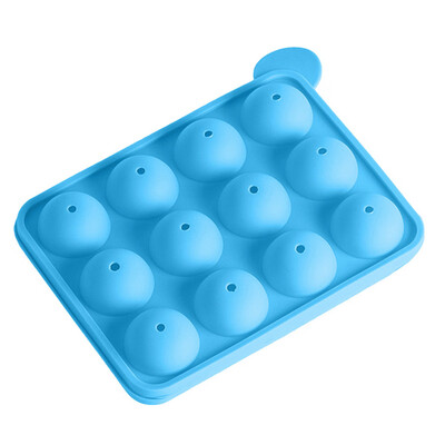 

Siaonvr Non Stick Cupcake Mold Muffin Pan BPA Odor Free Silicone 12 Balls Tray Lollipop
