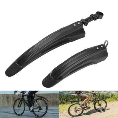 

Mountain Bike Cycling Tire Front Rear Mudguards Mud Guard Fender Plastic 1 Pair