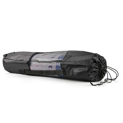

Yoga Mat Carrier Holder Strap Single Shoulder Mesh Drawstring Yoga Bag Case