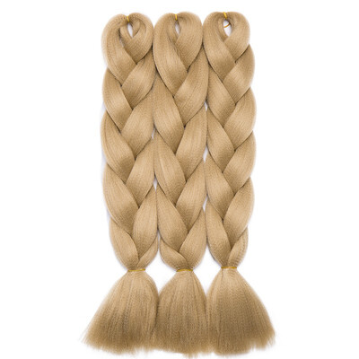 

3 Packs Braiding Hair Ombre for crochet Hair Weave with Synthetic&Twist Braiding Hair Extensions