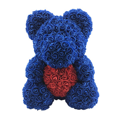 

Love Heart Foam Rose Flower Lovely Bear Valentine\s Day Birthday Romantic Gift
