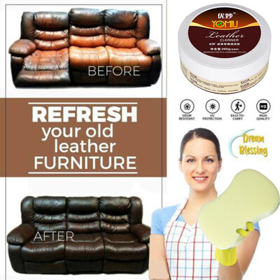 

Siaonvr Multifunctional Leather Refurbishing Cleaner Cleaning Cream Repair Tool Cream