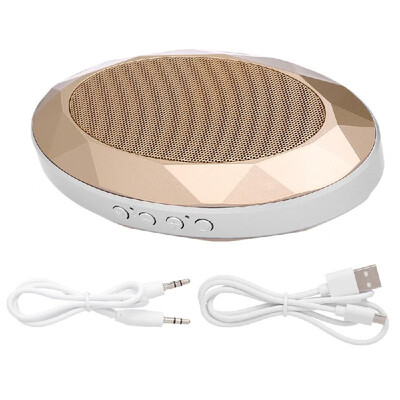 

AJB-001 Portable Bluetooth V42EDR Speaker Diamond-style Subwoofer Stereo Soundbox Support TF Card AUX IN