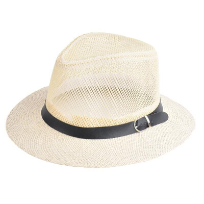

Women Spring Summer Sum Cap Hollow Out Wide-Brim Fedora Hats Bowler Floppy Straw Caps Beach Sunhats