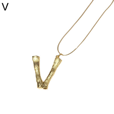

Large A to Z 26 Letters Pendant Necklace Women Fashion Statement Jewelry Gifts