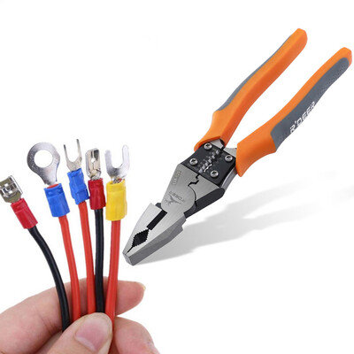 

〖Follure〗Multi-function Wire Cutter Wire Crimpers Engineering Ratchet Terminal