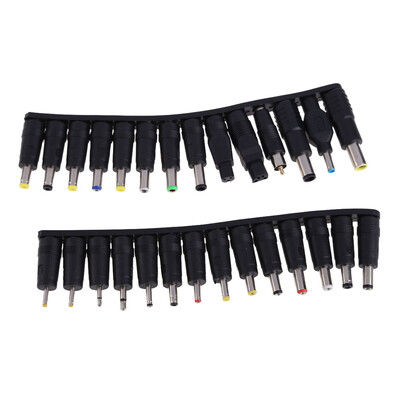 

Universal 28 DC Power 55x21mm Jack to 28 Plug Power Adapter for Notebook