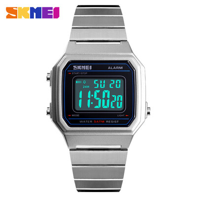 

SKMEI New Men Fashion Watch Digital Waterproof Wristwatches Luminous Week Display Alarm Casual Sport Watches 1377