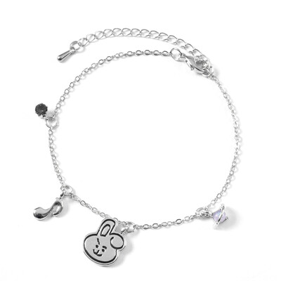 

Kpop BTS Bangtan Boys New Bracelet Alloy Wristband Bracelet Hot Gift for ARMY