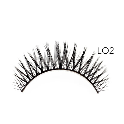 

Fiber Eyelash Handmade Winged Eyelashes Makeup Natural Long Thick False Eyelashes 3 Pairs