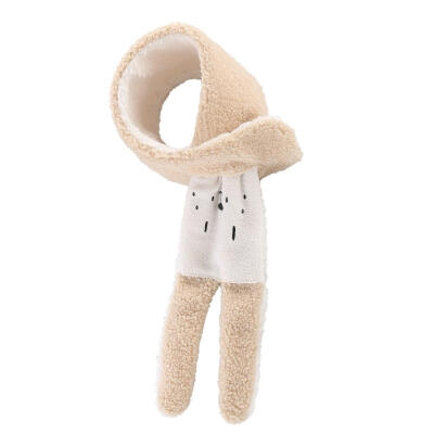 

Kids Scarf Baby Imitation Lambskin Autumn Winter Warm Collar Shawl Scarves