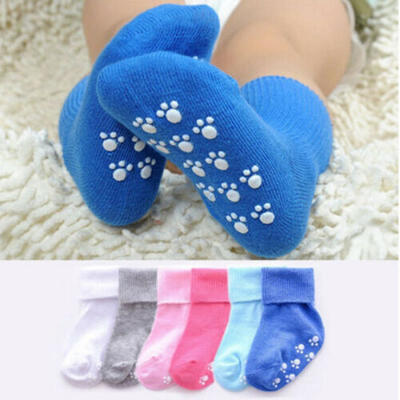 

New Solid Color Infant Baby Toddler Boy Socks Cotton 06Y Boy Girl New Born Kids