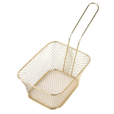 

Greensen Mini Stainless Steel Chips Deep Fry Baskets Food Presentation Strainer Potato Cooking ToolFry Basket Fry Baskets