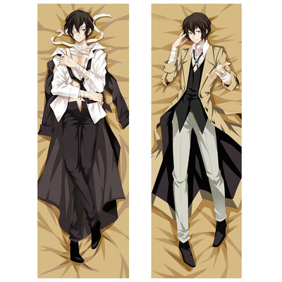 

redCherry Anime Bungou Stray Dogs Body Pillowcase Peach Skin Double Sided Throw Pillow Case Cushion Cover