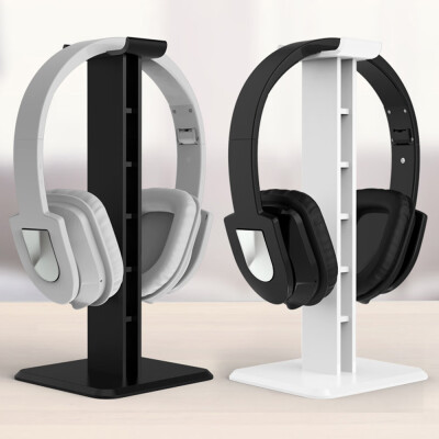 

Plastic Holder High-quality ABS Stand Lightweight Stable Desktop Bracket with Sticker for Wired or Wireless Gaming Headphones Head