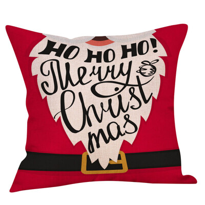 

Tailored Christmas Throw Pillow Cover Pillowcases Decorative Sofa Cushion Cover