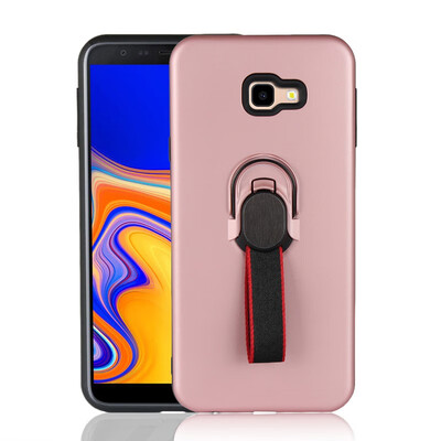 

Magnetic Case Samsung Galaxy J4 J4 Plus Phone Ring Stand Cover Samsung J4 Prime J4plus SM-J415FNDS SM-J415FDS Hybrid TPU Case