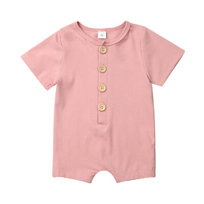 

US Newborn Baby Boy Girl Romper Bodysuit Jumpsuit Sunsuit Outfits Cotton Clothes
