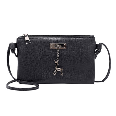 

Women Small Crossbody Bag Girls Fashion Shoulder Bags With Deer Toy PU Leather Casual Messenger Bag Coin Bags T20