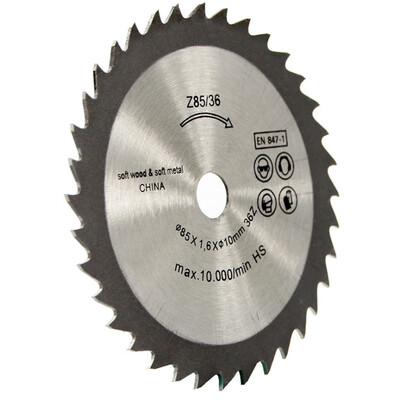 

1pcs Out Diameter 85 mm 24 T Mini Circular Saw Blade Wheel Discs Wood Cutting Blade