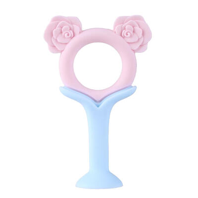 

Flowers Baby Teether Chewable Toys Silicone Teething Pacifier Kids Gifts