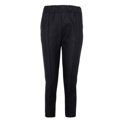 

Winter Korean Loose Haren Pants Pockets Casual Women Woolen Pencil Trousers