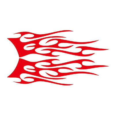 

Car Sticker Vinyl Flame Totem Creative Vehicle Decals Car-Styling Vehicle Body 2 Side PVC Stickers Decals Decoration