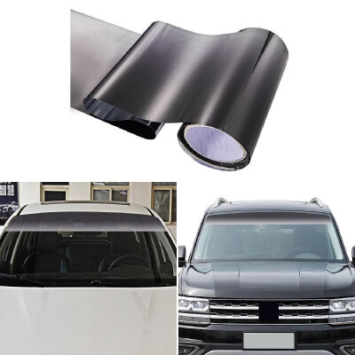 

Upper Front Windshield Sun Protection Sheet Gradient Auto Staining Film Creative Windshield Stickers Vehicle Body Decals Decoratio