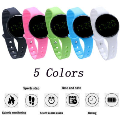 

Women Men Girls Kids Gift Fitness LED Silicon Bracelet Digital Sport Wrist Watch