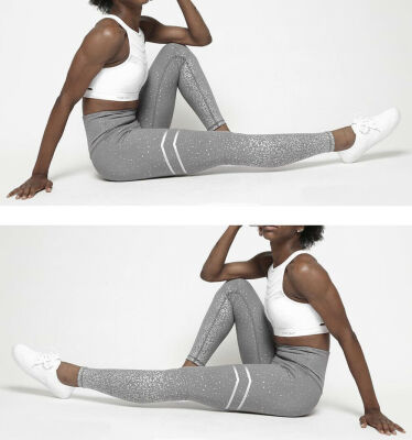 

Womens Yoga Gym Butt Lift Anti-Cellulite Compression Leggings Elastic Pants