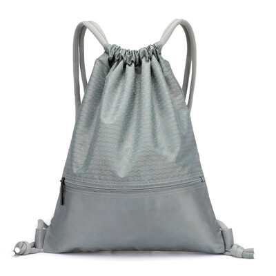 

Bunch pocket drawstring shoulder bag for men&women simple lightweight waterproof travel folding outdoor sports fitness backpac