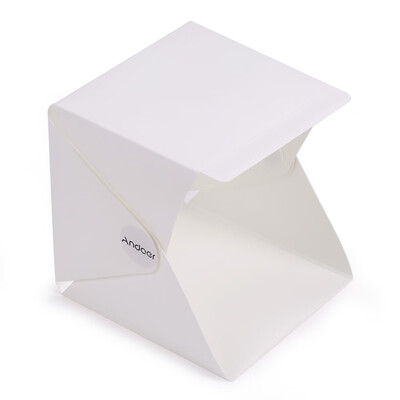

Andoer Folding Foldable Portable Mini Photography Lightbox Studio for iPhone Samsang LG HTC Smartphone Digital or DSLR Camera