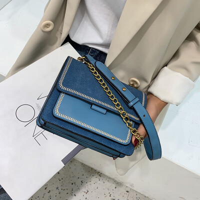 

Advanced sense of foreign sand scrub shoulder bag popular female bag new 2019 fashion Messenger bag wild ins small bag