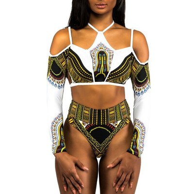 

Roseonmyhand Women Bandage Bikini Monokini Push Up Padded Bra Swimwear Swimsuit Set