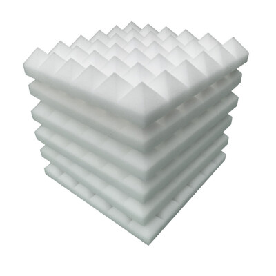 

〖Follure〗6Pcs Acoustic Foam Panel Sound Stop Absorption Sponge Studio KTV Soundproof
