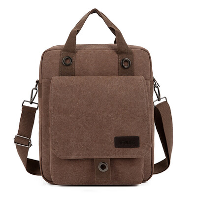 

Tailored Mens Leisure Fashion Large Capacity Canvas Messenger Bag Handbag Backpacks