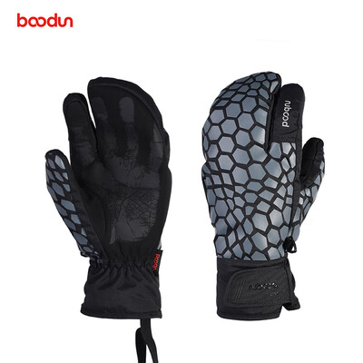 

Boodun Winter Touch Screen Mittens Unisex Outdoor Sports Warm Waterproof Gloves