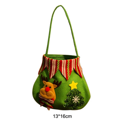 

Christmas Tree Hanging Ornament Cartoon Xmas Gift Bag Decorations Christmas Bags Holders Home Party Creative Gift Bags For Kids