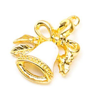 

5PCS Wholesale Mixed Gold Christmas Gifts Charms For DIY Pendant Bracelet Xmas