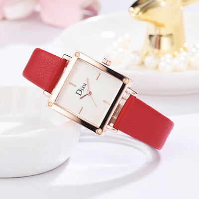 

RM Simple Fashion Printed Strap With No Digital Square Dial Ladies Quartz Watch