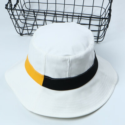 

Hat Korean Japanese personality striped basin hat men&women dome tide sun shade sun hat hip-hop hat student fisherman hat