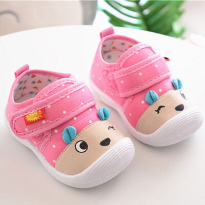 

Baby Boys Girl Kids Breathable Shoes Sneakers Soft Soled Voiced Loss Prevention First Walkers Funny Gift