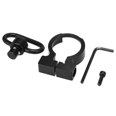 

Push Button QD Sling Swivel with End Plate Sling Swivel Adapter Mount for 223556 AR15 M4