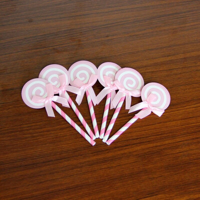 

Funnybunny Cake decoration lollipop flag childrens party dessert embellishment party decoration