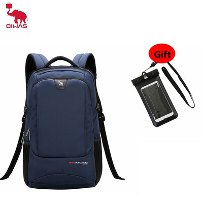 

OIWAS 14 inch laptop Backpack Multifunction Business Bag Men nylon Waterproof computer Bags Travel Backpacks 308L