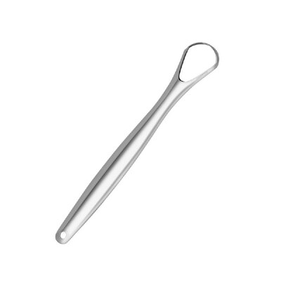 

Tongue Scraper Reusable Portable Stainless Steel Oral Tongue Cleaner Brush Fresher Sweepers for Adults Kids